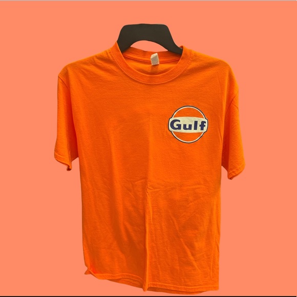 GULF FRONT AND BACK GRAPHIC SHIRT ☢️ - Picture 1 of 2